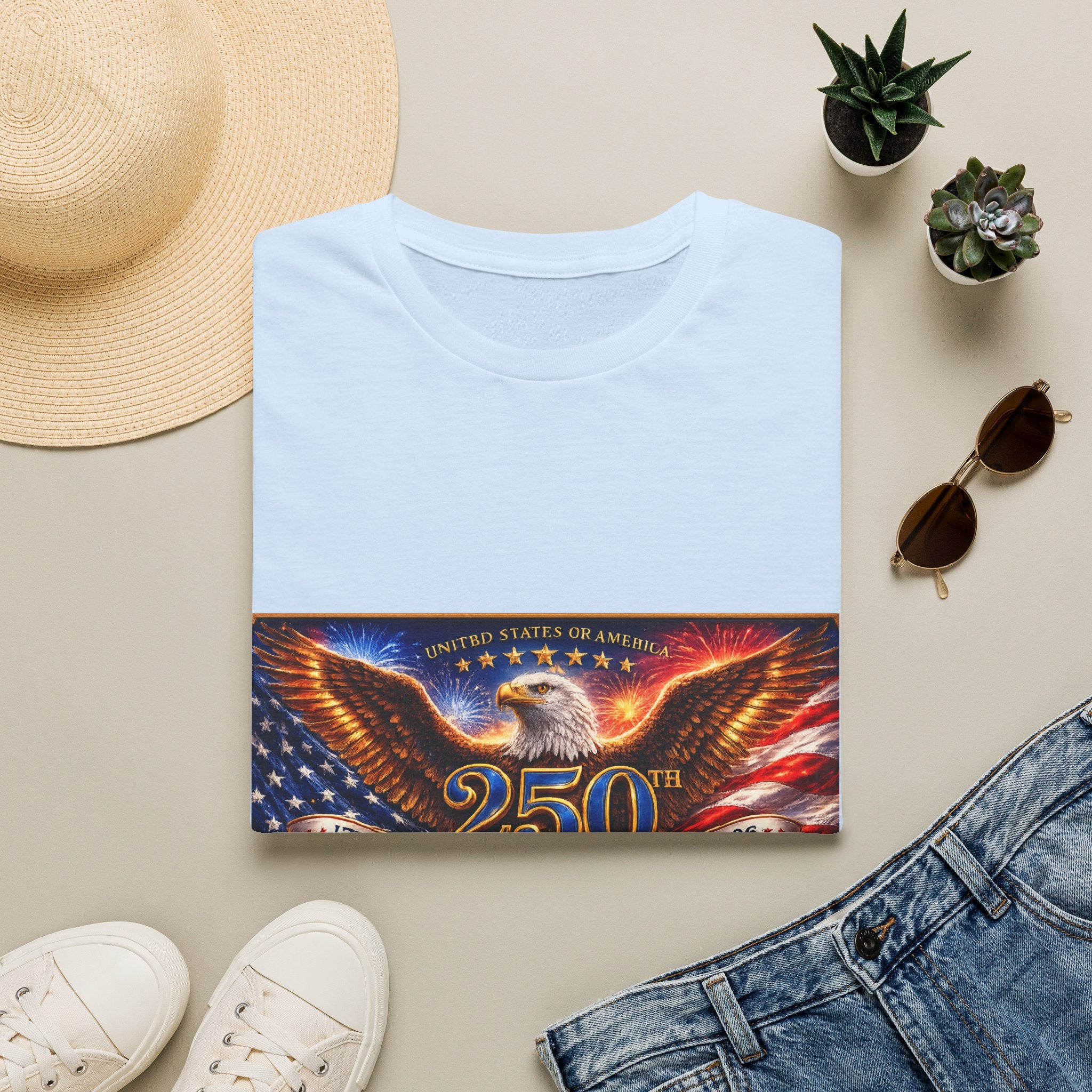 250th Anniversary Eagle Flag T-Shirt