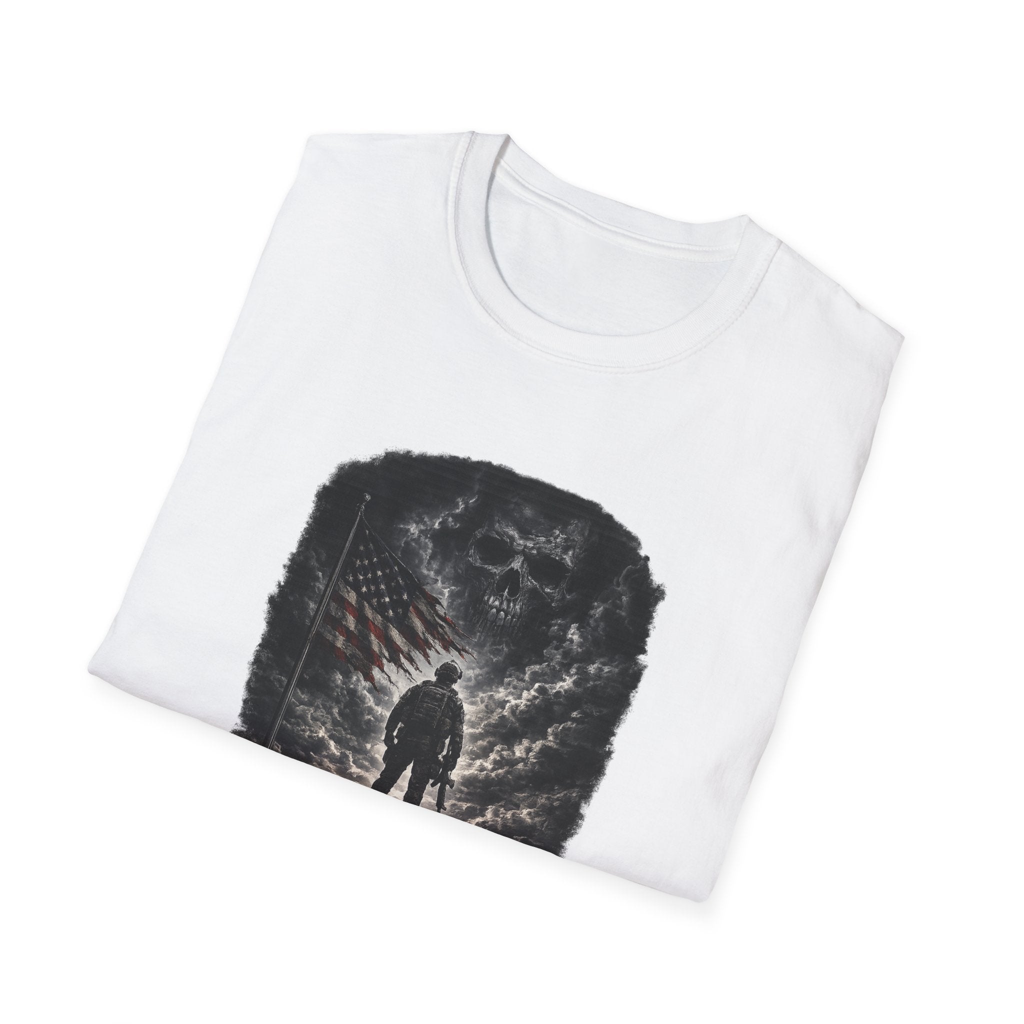 Freedom Soldier T-Shirt — "The Cost of Freedom" Patriotic Military Tee