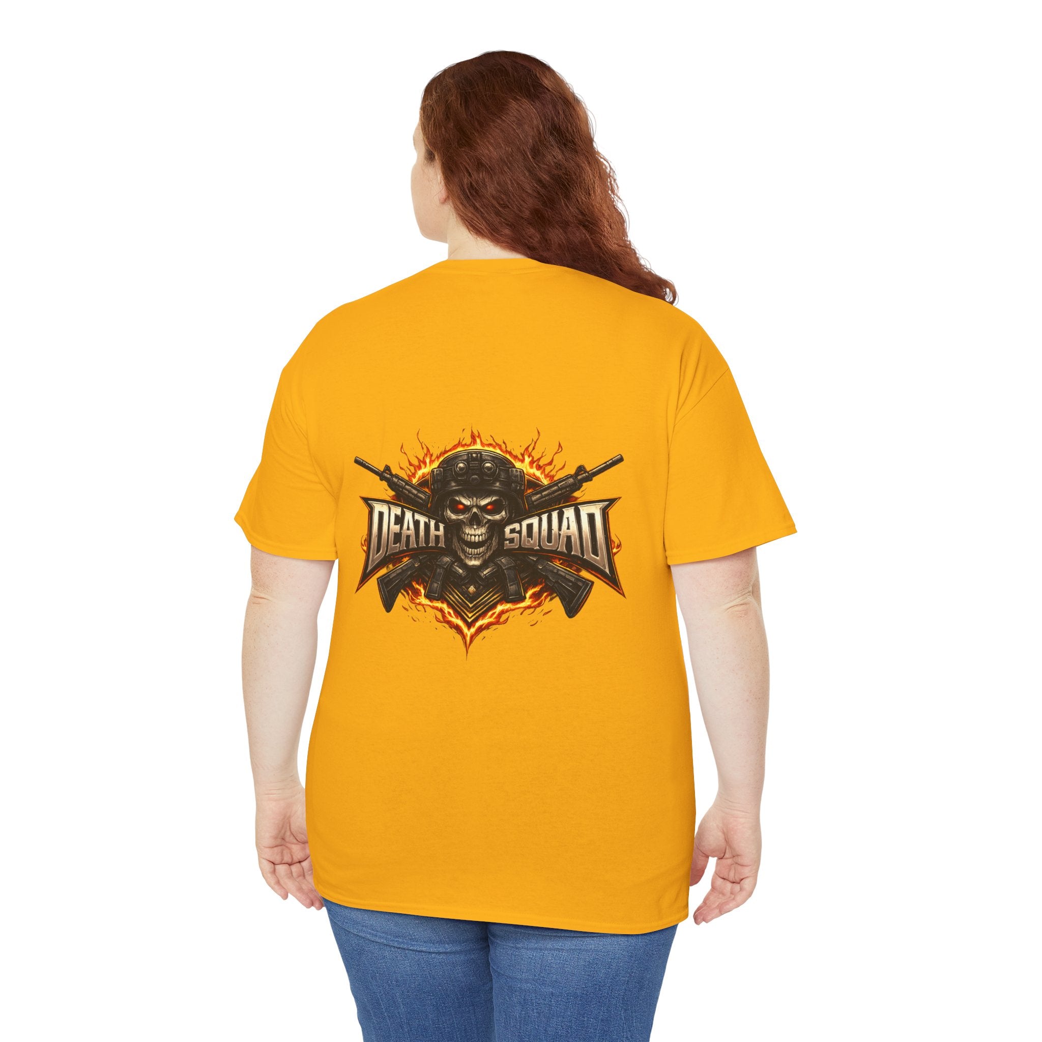 Death Squad Skull Tee — Military Skull Graphic T-Shirt