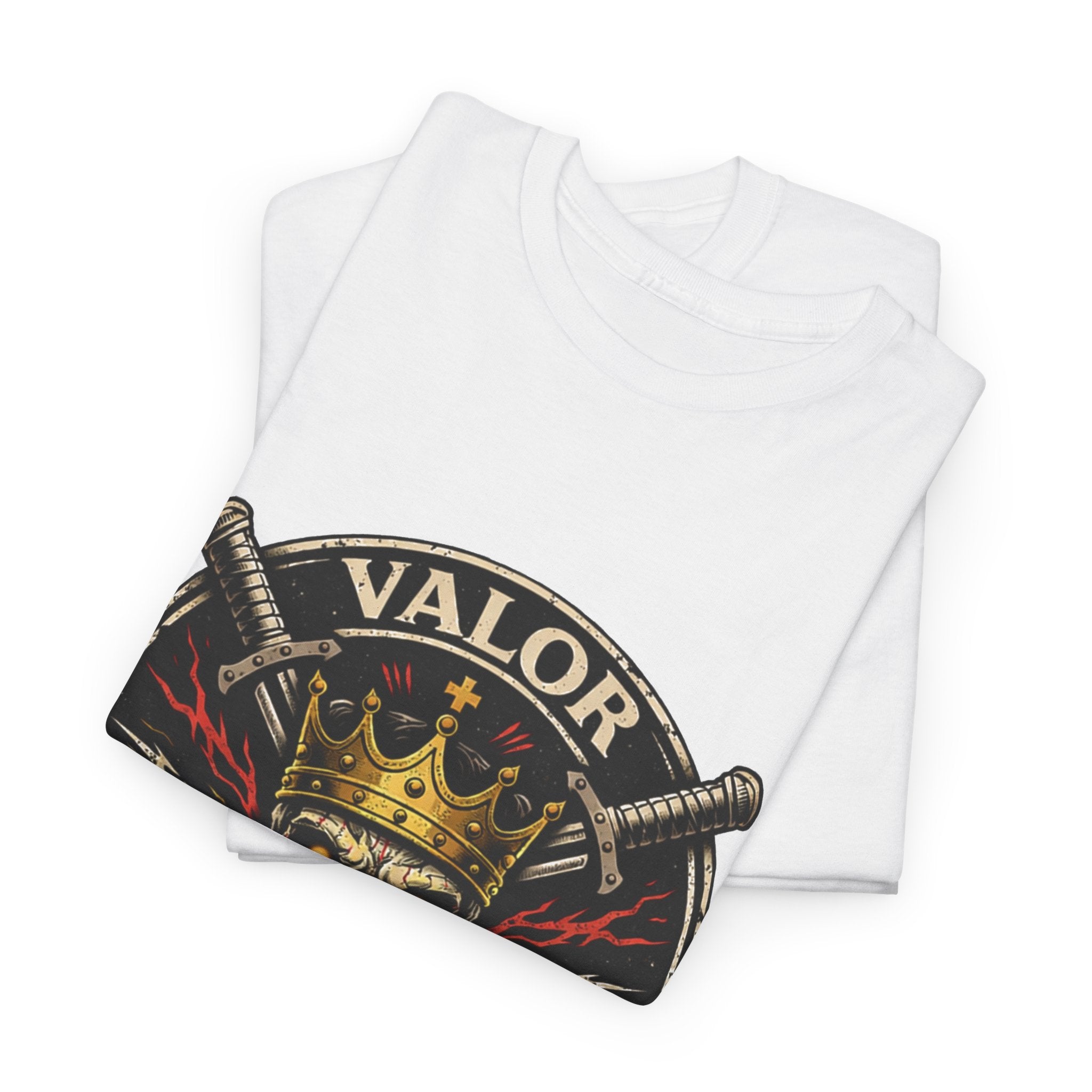 Valor Reigns Skull Crown Tee