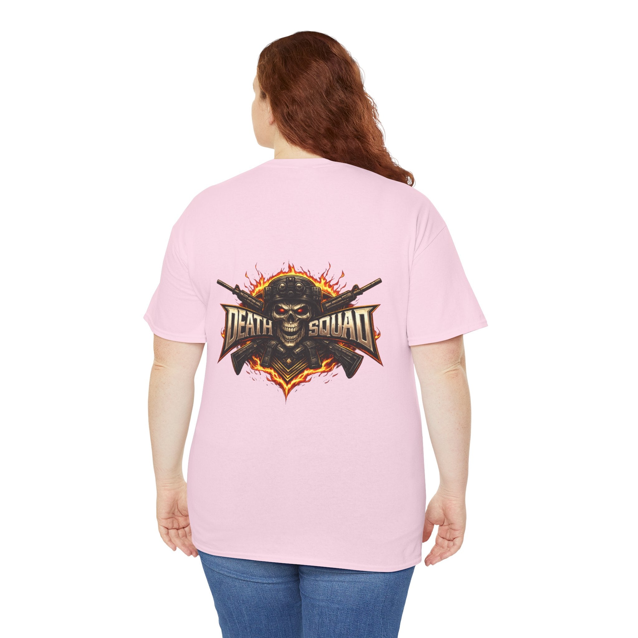 Death Squad Skull Tee — Military Skull Graphic T-Shirt