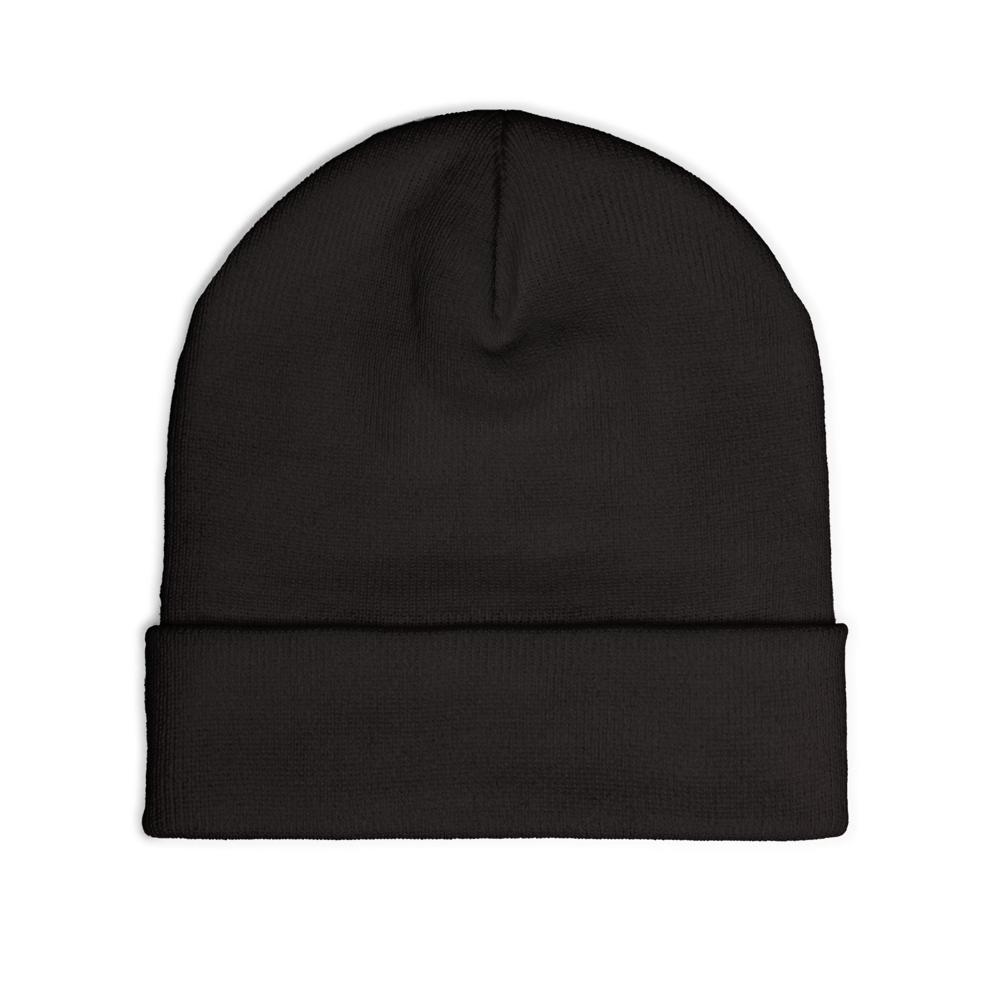 Embroidered Monogram Knit Beanie - Personalized 'Ms GW' Winter Hat