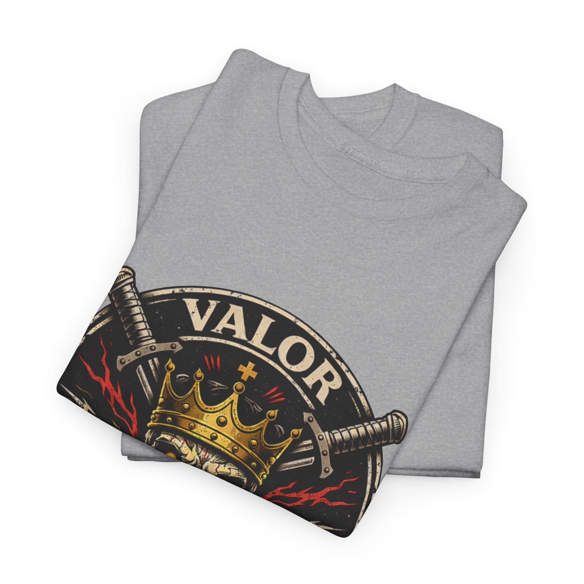 Valor Reigns Skull Crown Tee