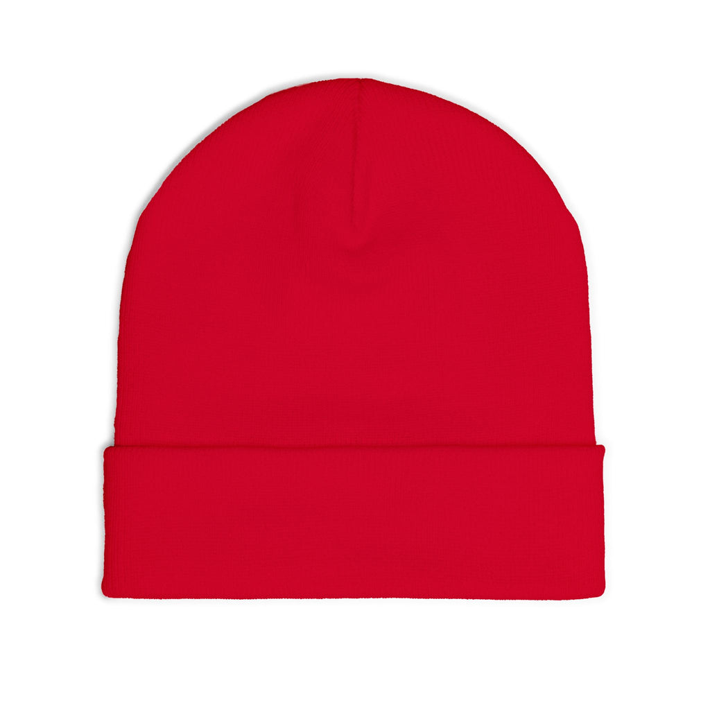 Embroidered Monogram Knit Beanie - Personalized 'Ms GW' Winter Hat