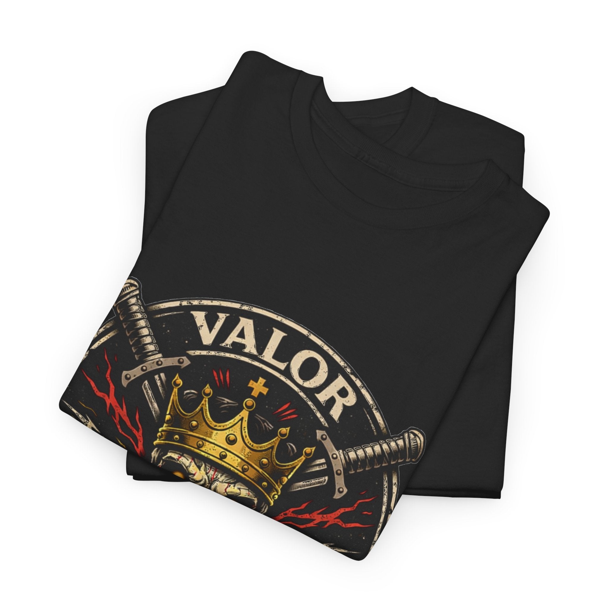 Valor Reigns Skull Crown Tee