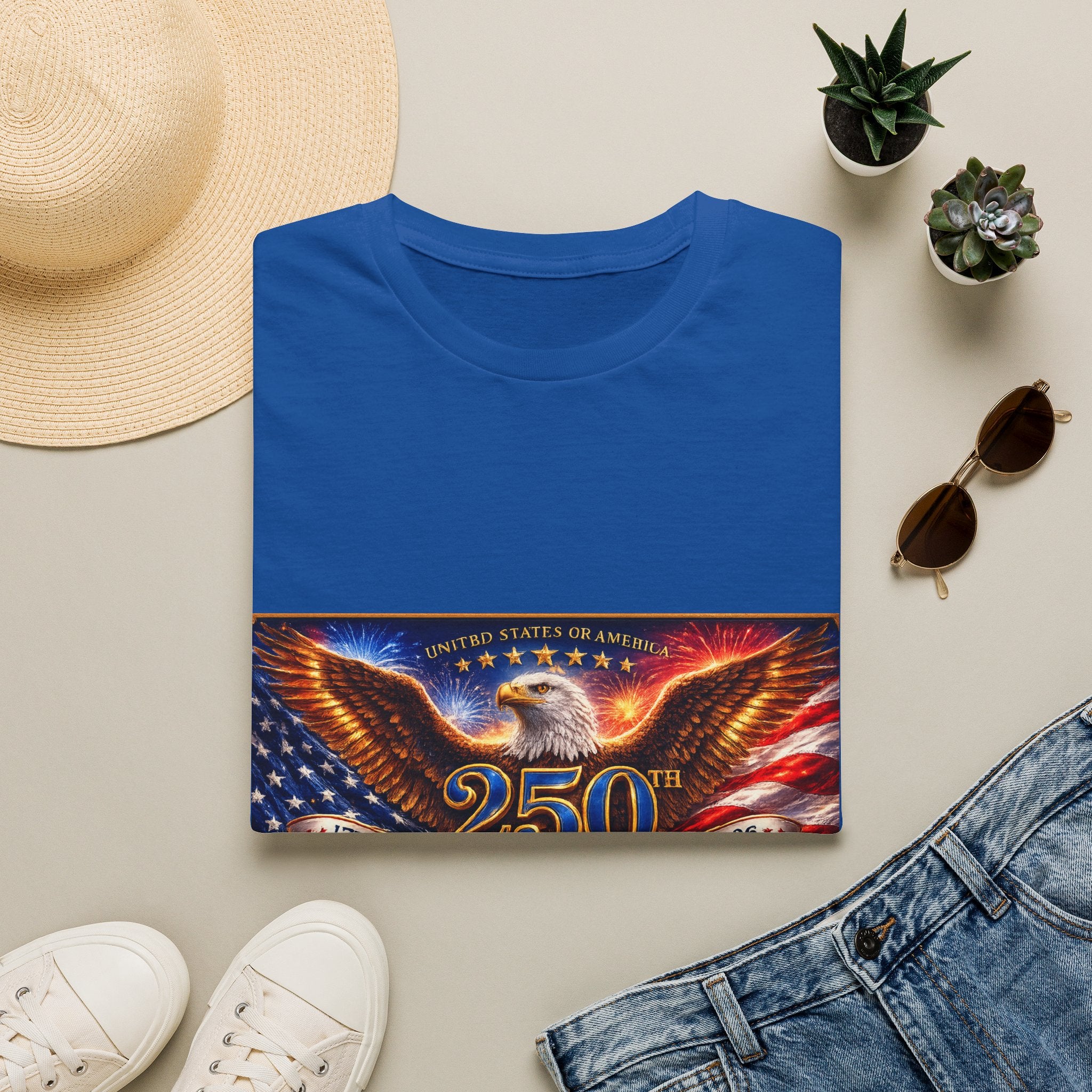 250th Anniversary Eagle Flag T-Shirt