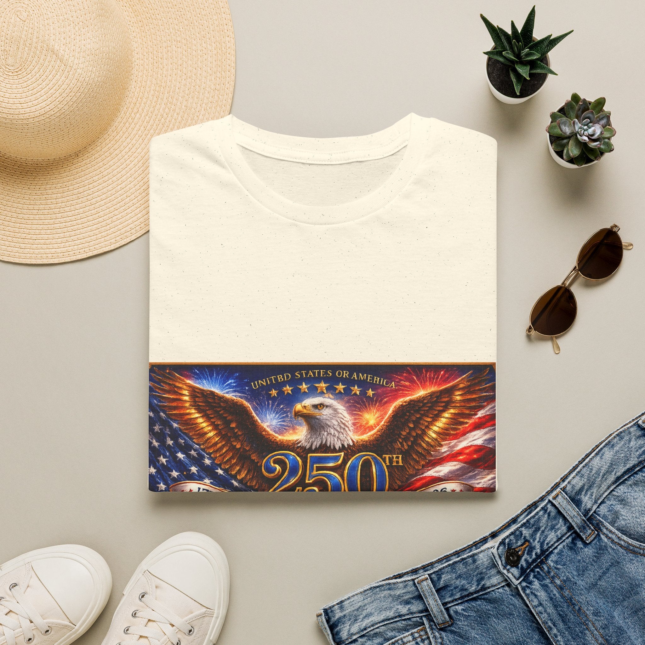 250th Anniversary Eagle Flag T-Shirt