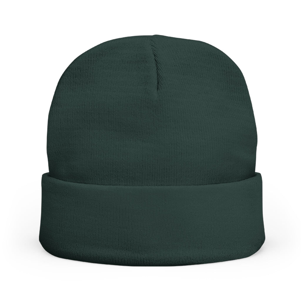 Embroidered Monogram Knit Beanie - Personalized 'Ms GW' Winter Hat