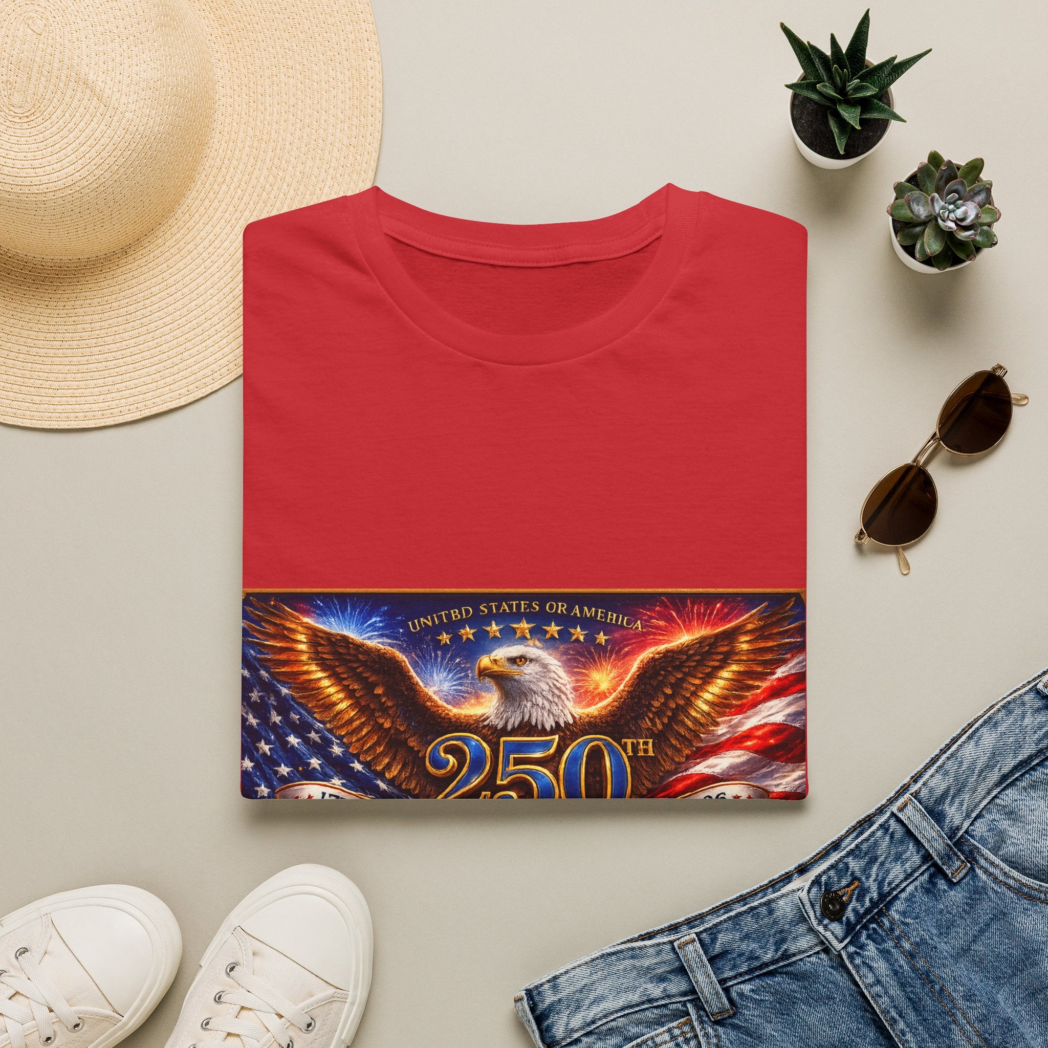 250th Anniversary Eagle Flag T-Shirt