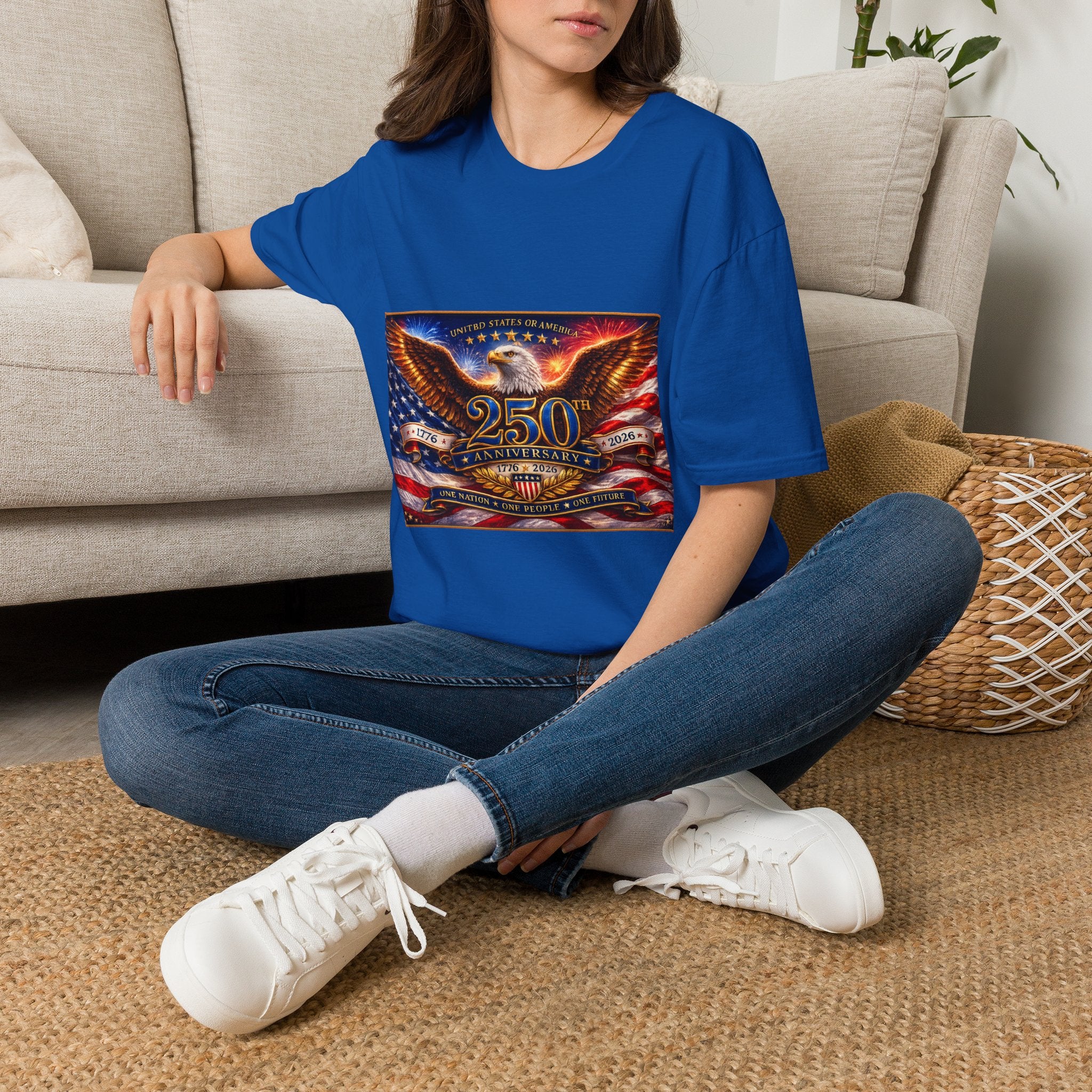250th Anniversary Eagle Flag T-Shirt