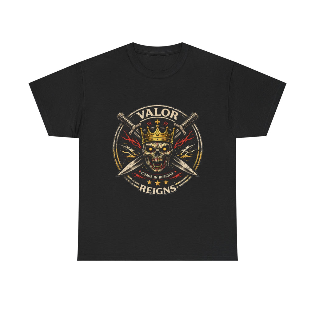 Valor Reigns Skull Crown Tee