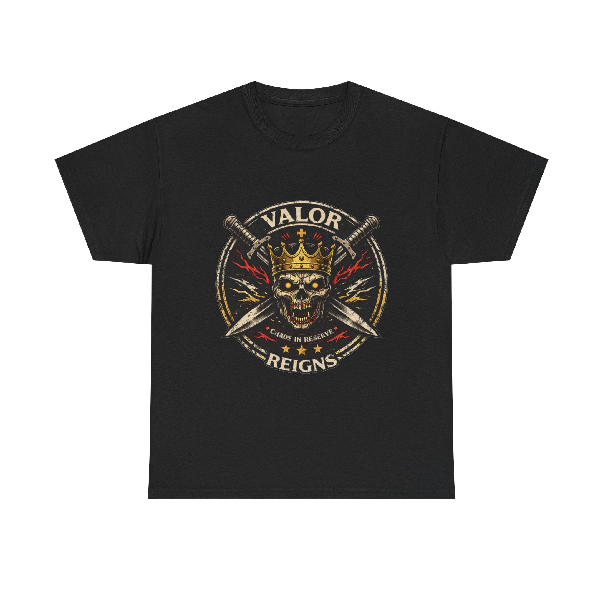 Valor Reigns Skull Crown Tee