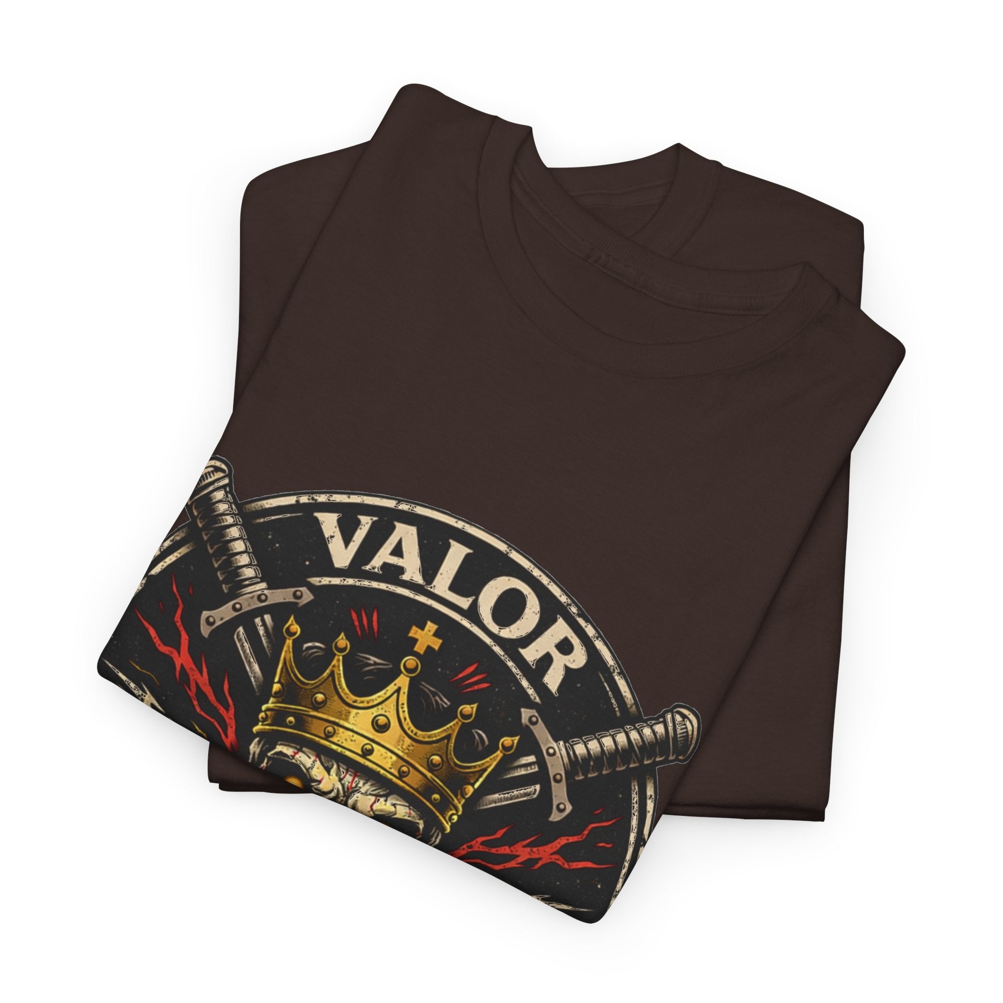 Valor Reigns Skull Crown Tee