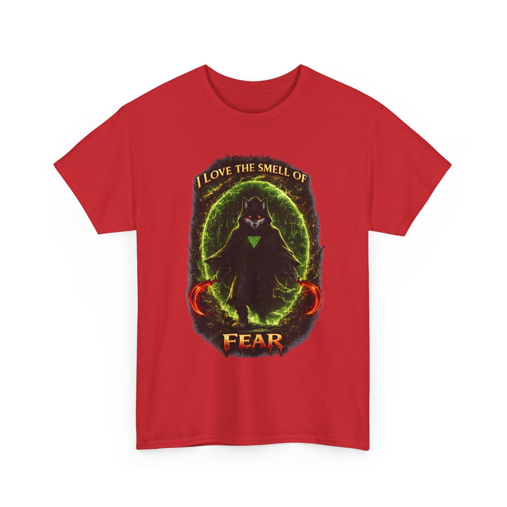 I Love the Smell of Fear T-Shirt — Dark Horror Graphic Tee