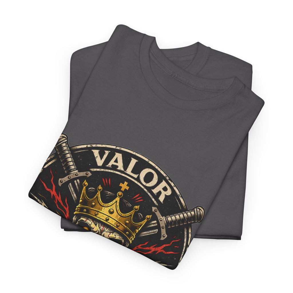 Valor Reigns Skull Crown Tee