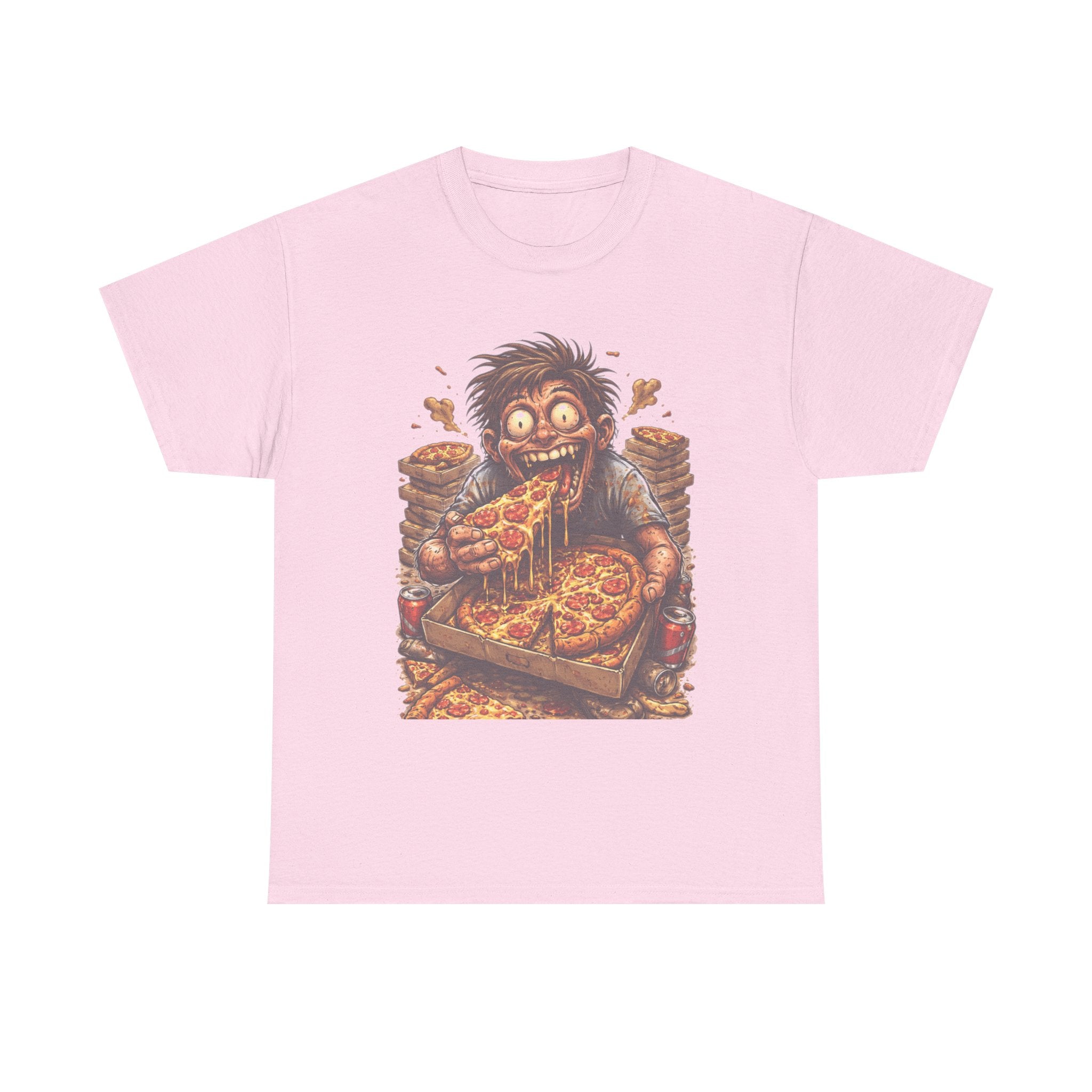 Pizza Monster T-Shirt — Crazy Pizza Lover Graphic Tee