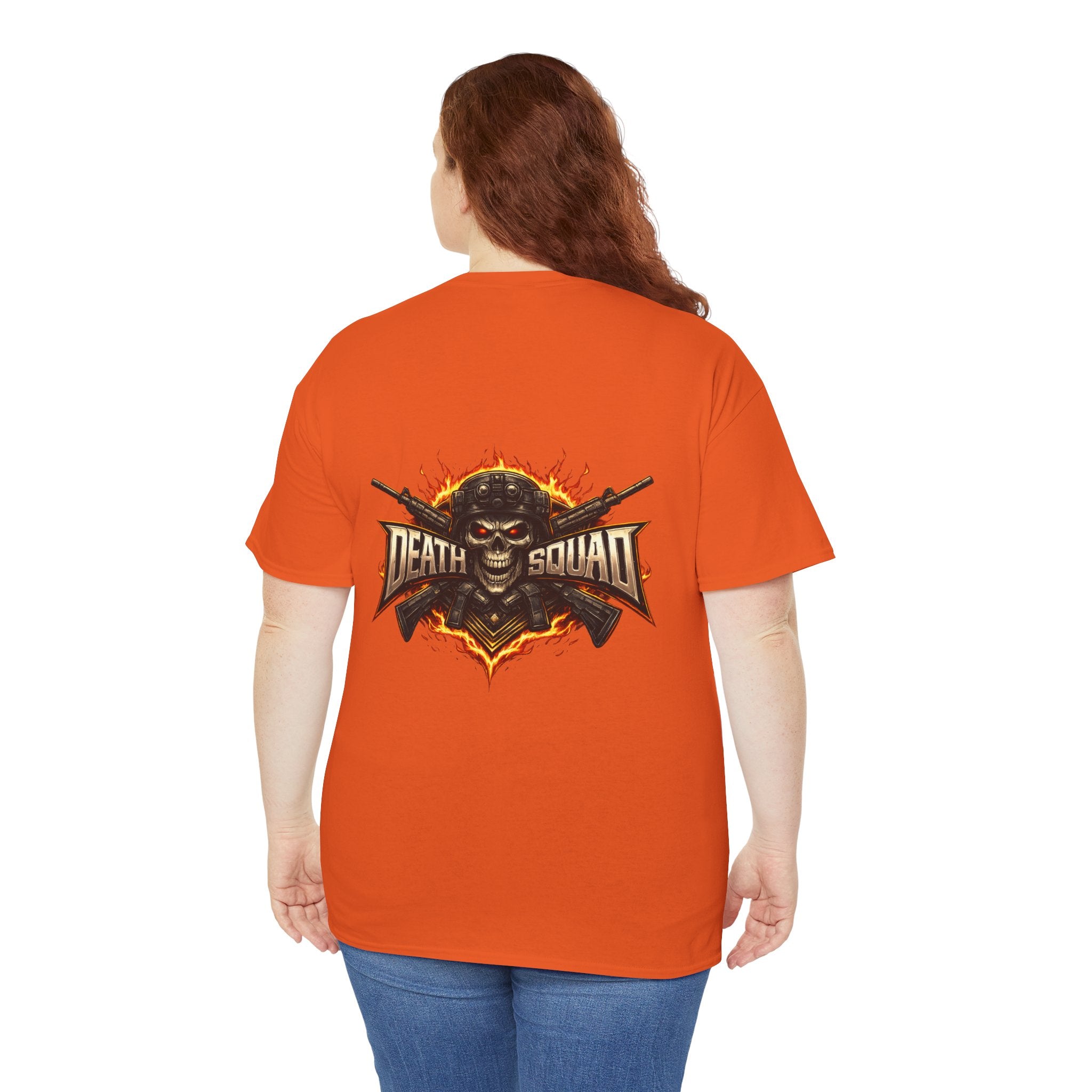 Death Squad Skull Tee — Military Skull Graphic T-Shirt