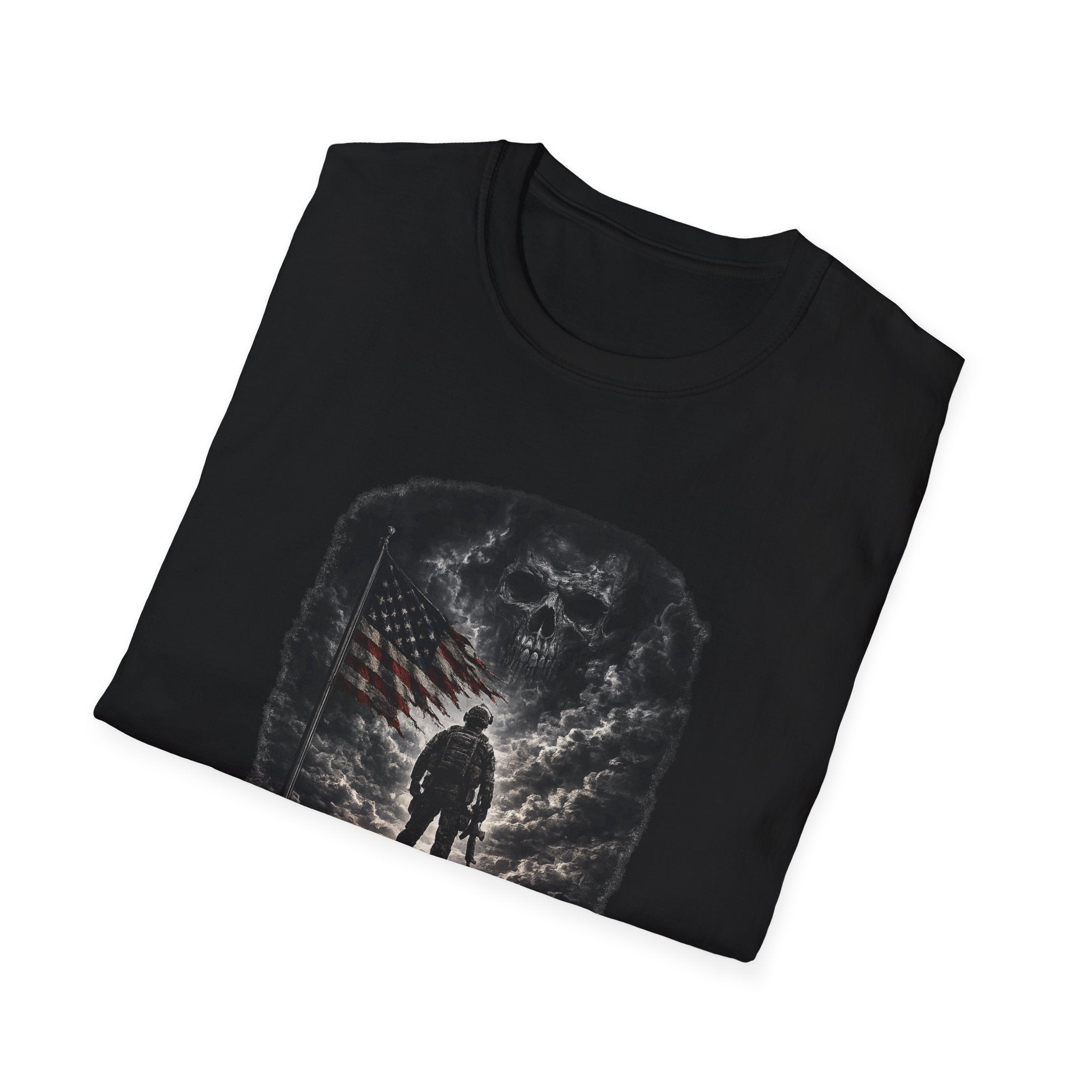 Freedom Soldier T-Shirt — "The Cost of Freedom" Patriotic Military Tee