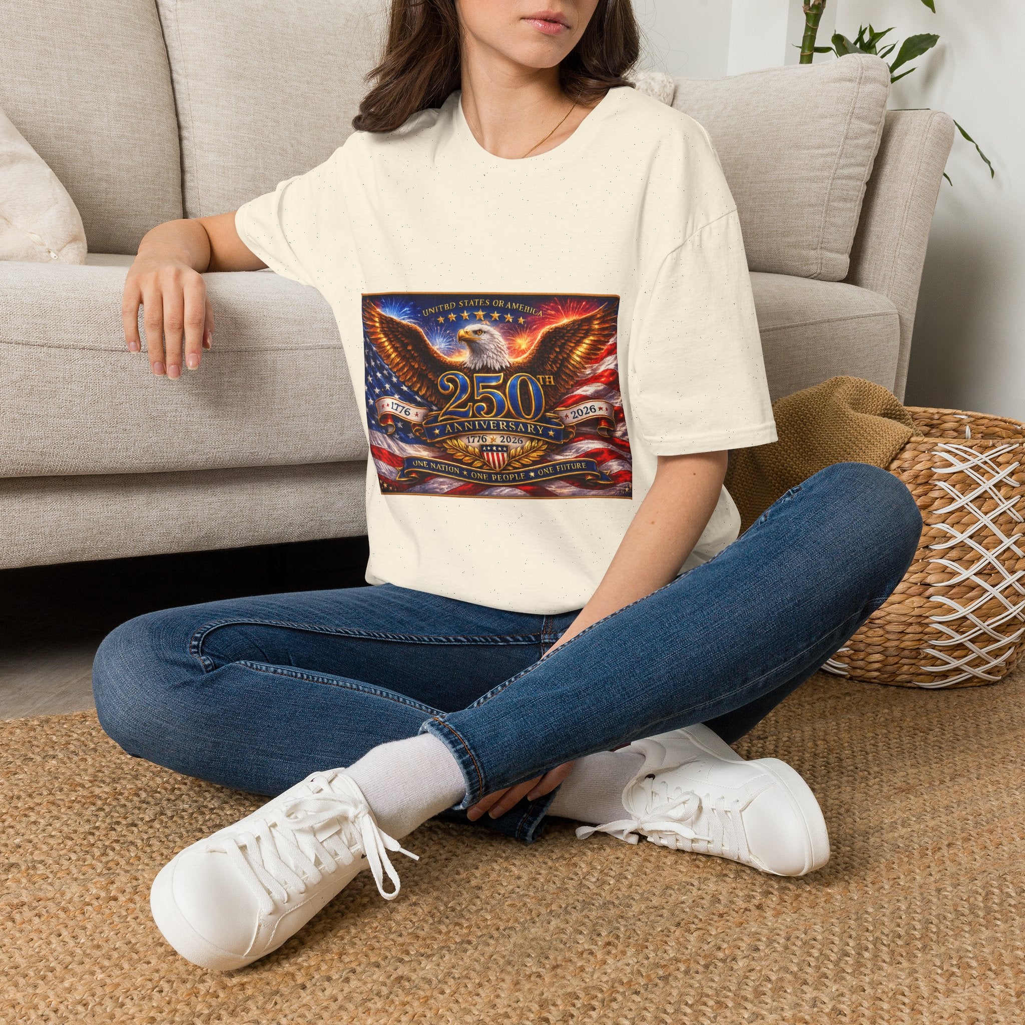 250th Anniversary Eagle Flag T-Shirt