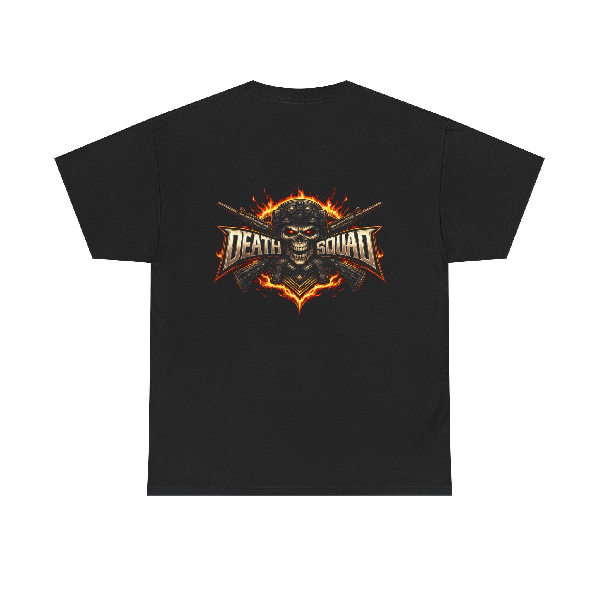 Death Squad Skull Tee — Military Skull Graphic T-Shirt