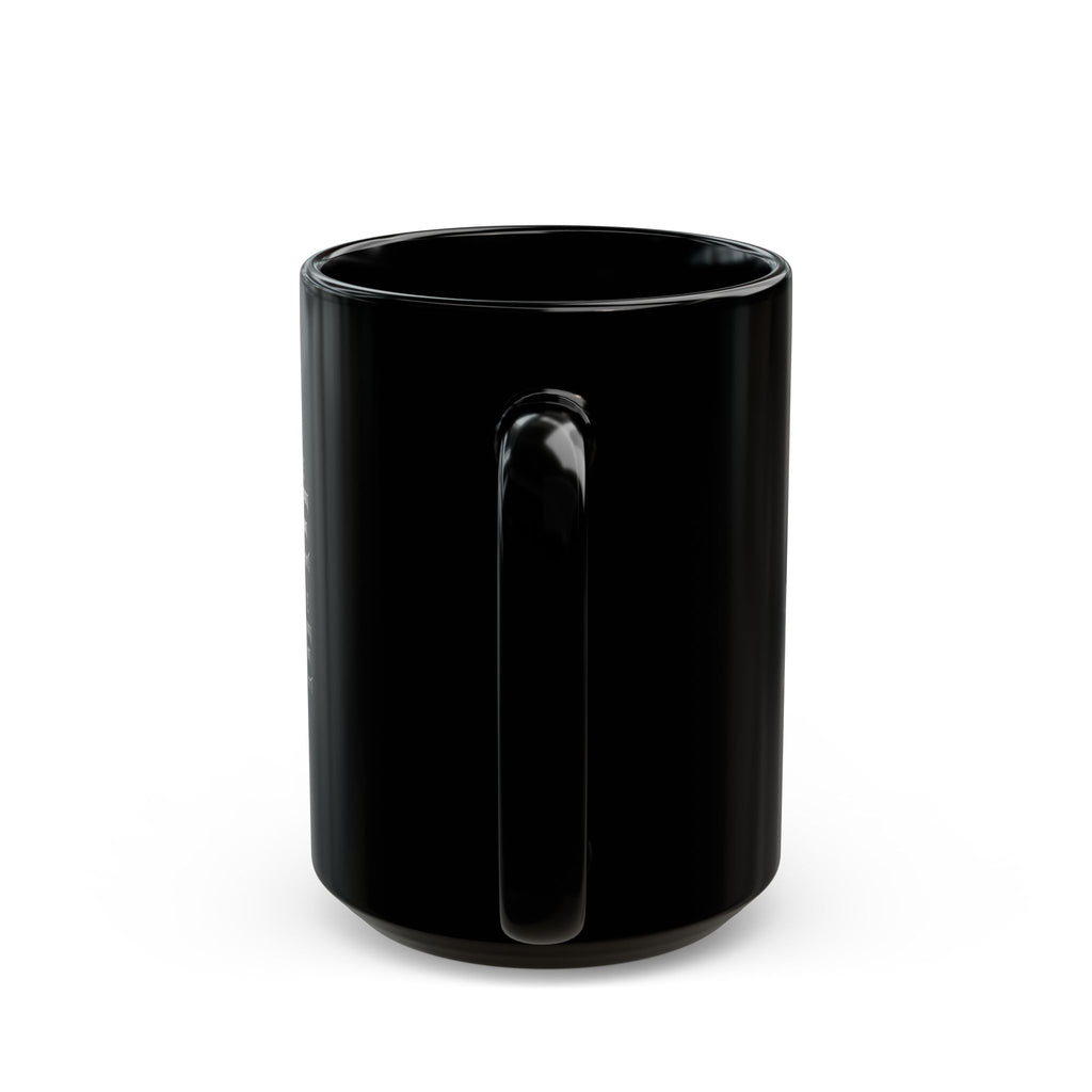 Patriotic Eagle Mug — "Land of the Free Because of the Brave" Black Coffee Cup