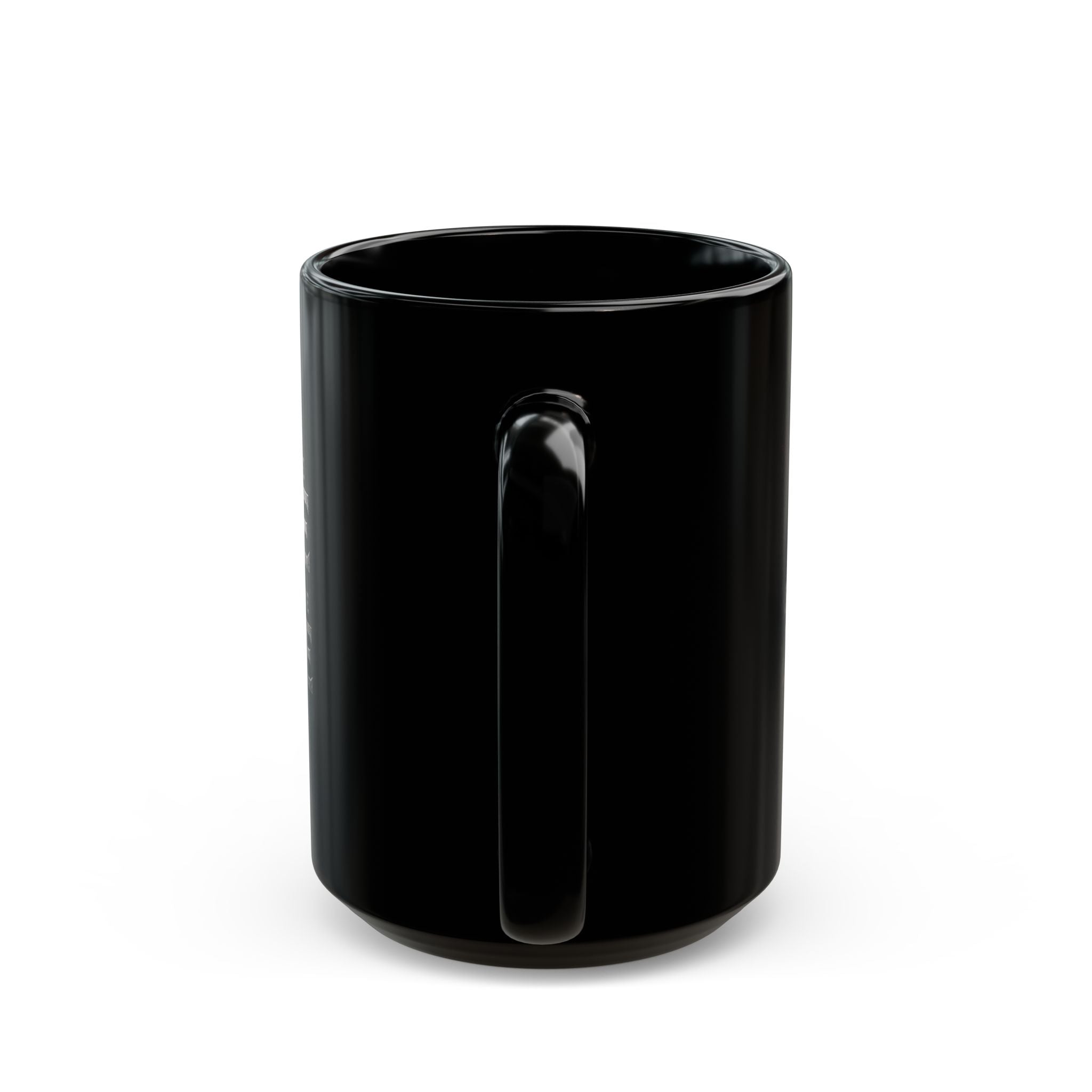 Patriotic Eagle Mug — "Land of the Free Because of the Brave" Black Coffee Cup