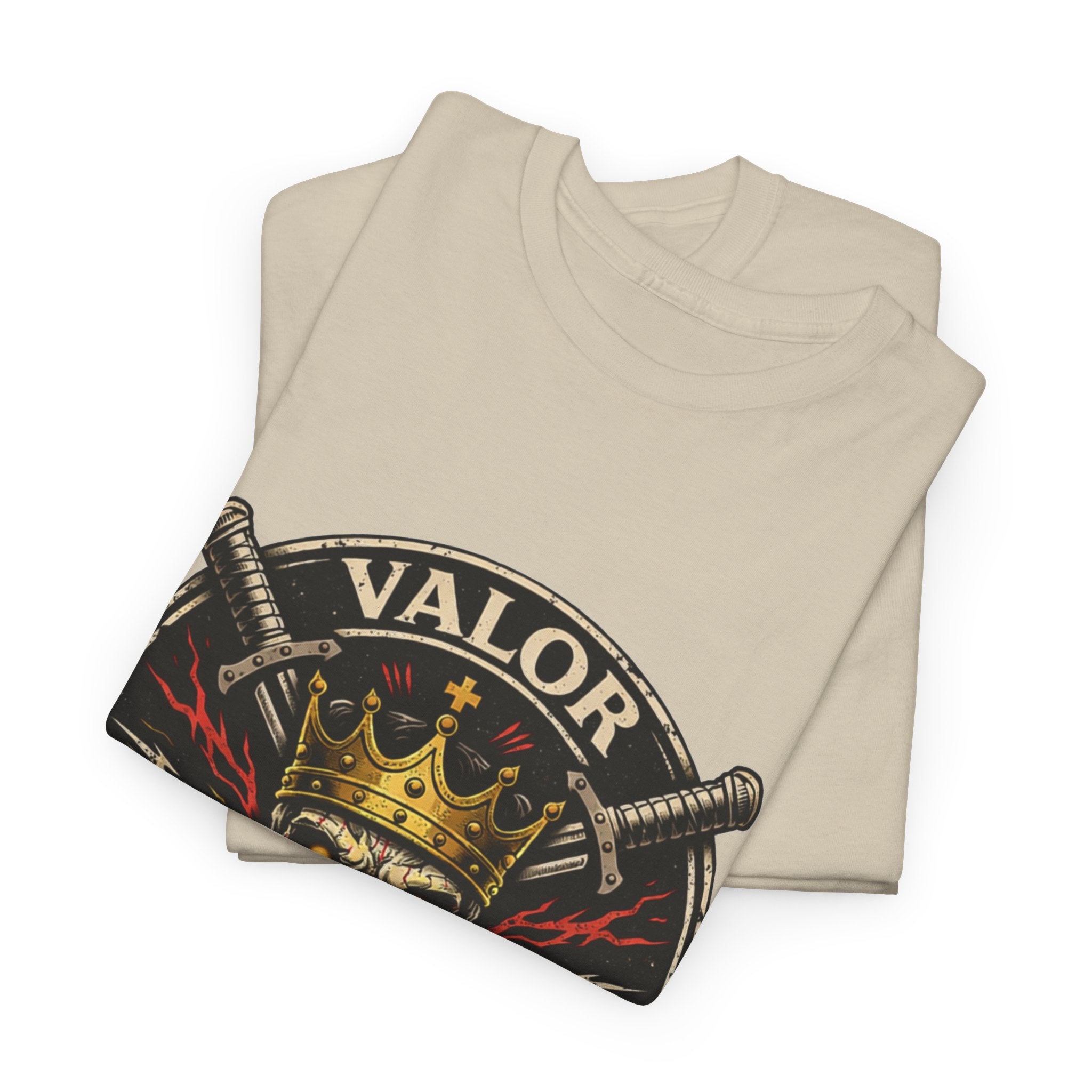 Valor Reigns Skull Crown Tee