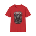 Land of the Free Eagle T-Shirt — "Land of the Free Because of the Brave" Patriotic Tee