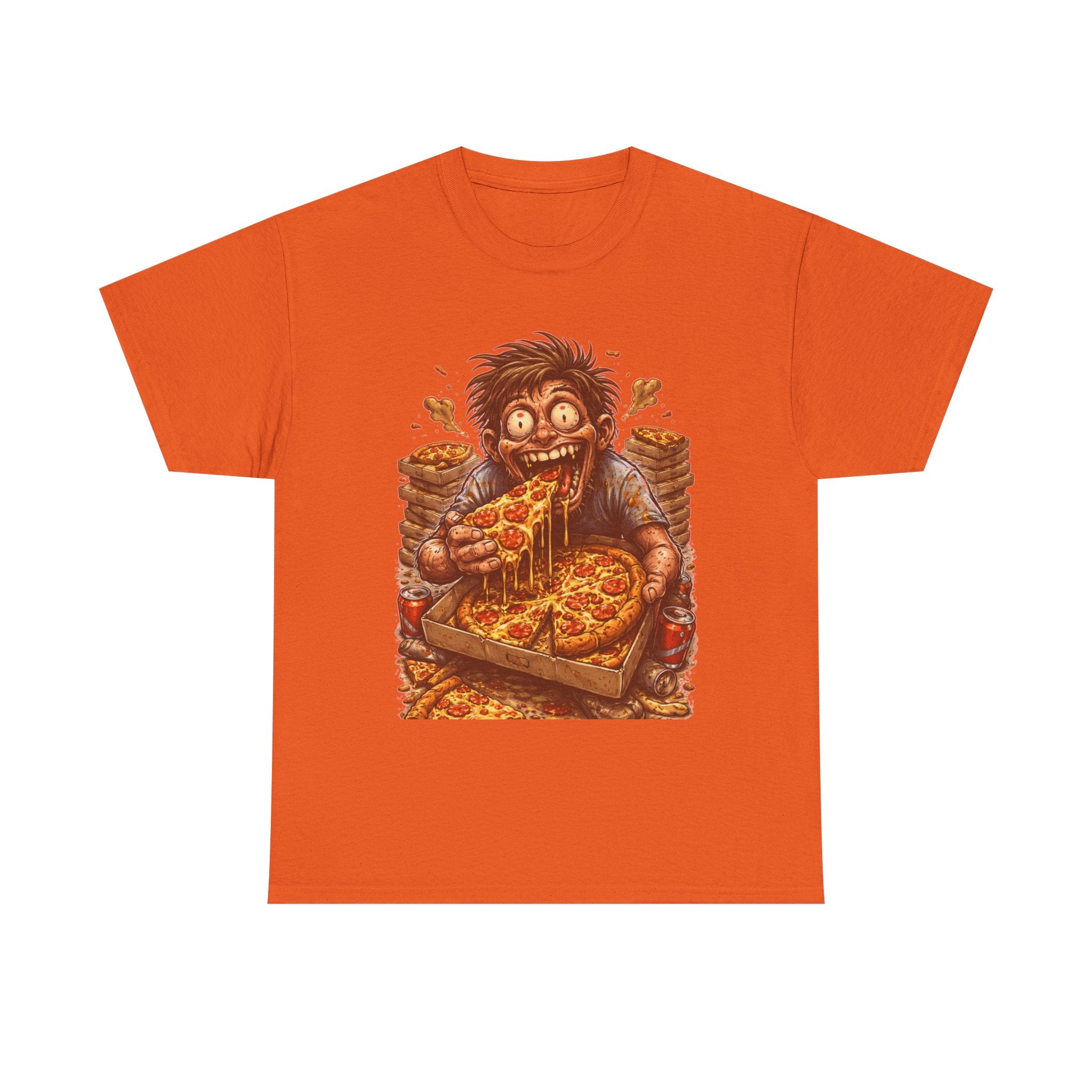 Pizza Monster T-Shirt — Crazy Pizza Lover Graphic Tee