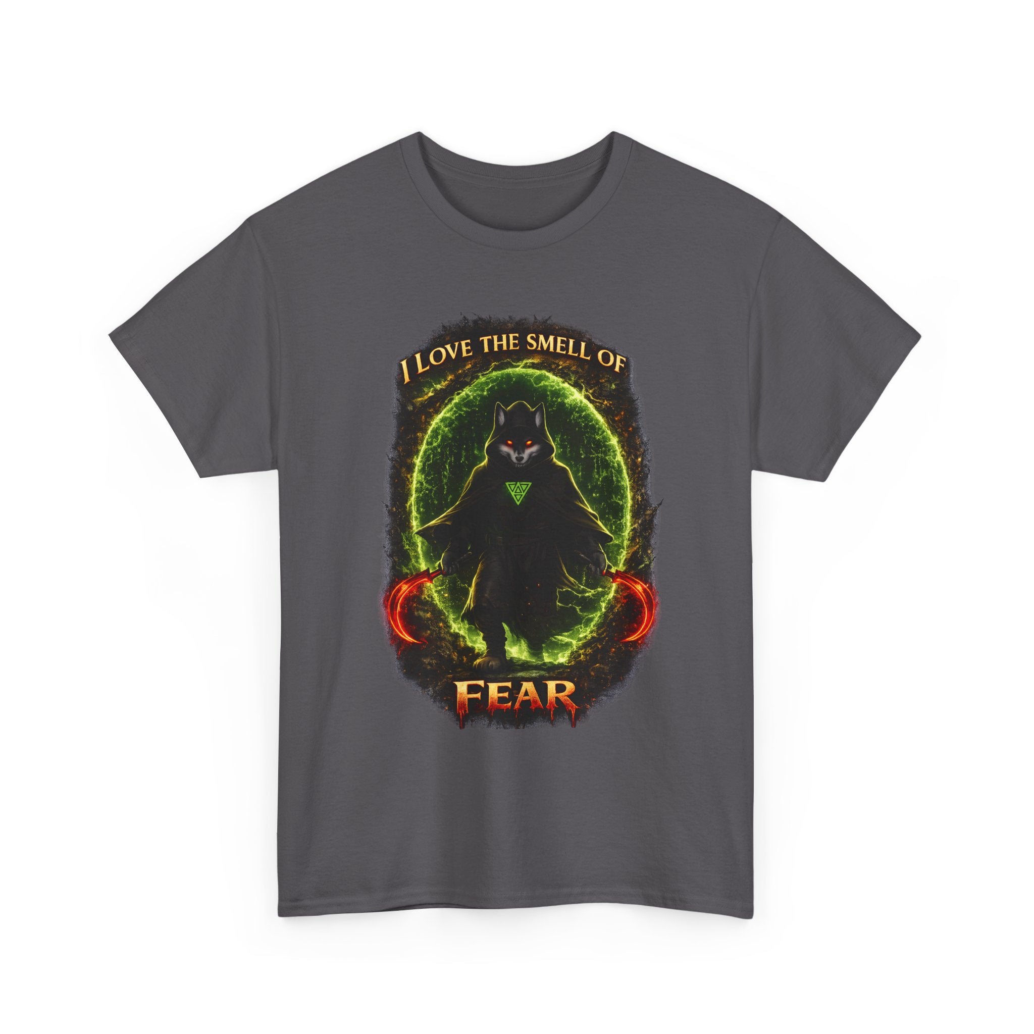 I Love the Smell of Fear T-Shirt — Dark Horror Graphic Tee