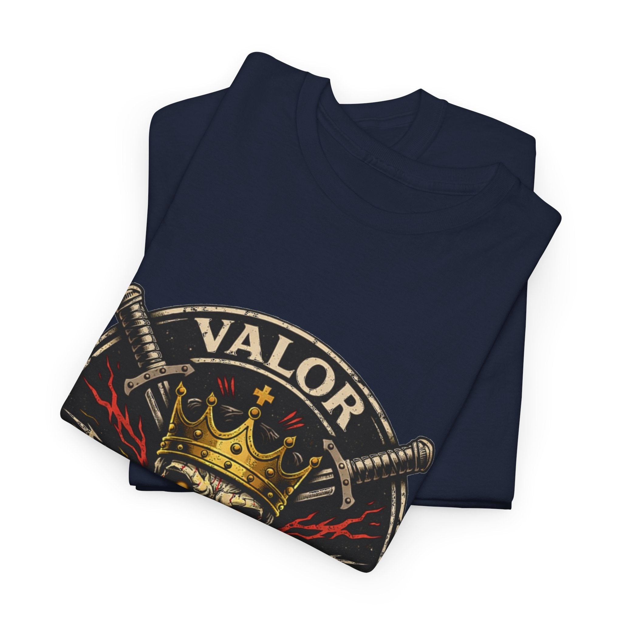 Valor Reigns Skull Crown Tee