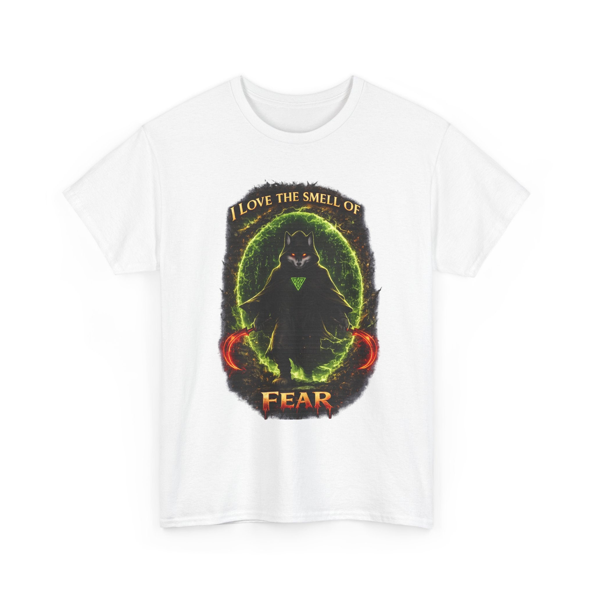 I Love the Smell of Fear T-Shirt — Dark Horror Graphic Tee